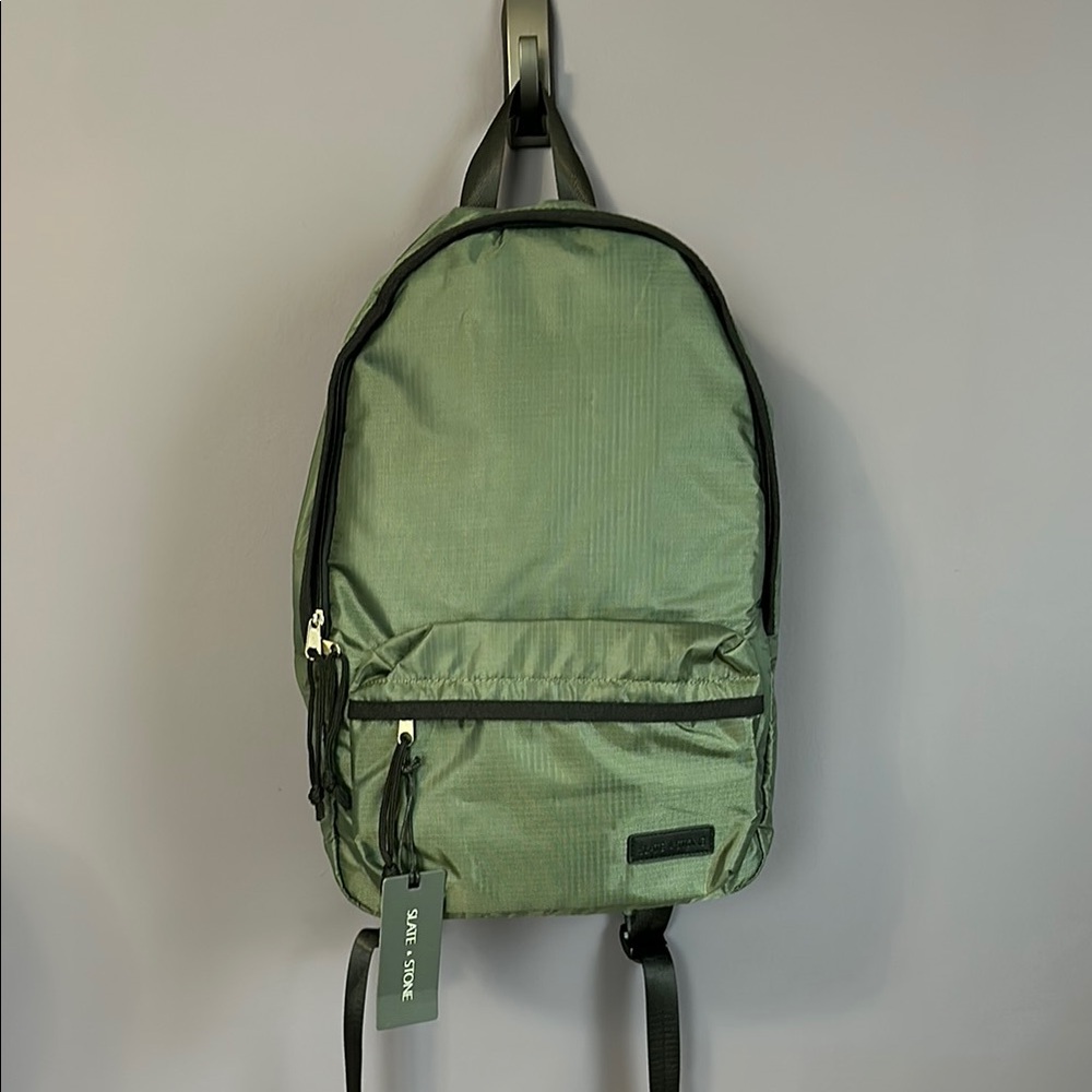 Green Backpack - Picture 3 of 5